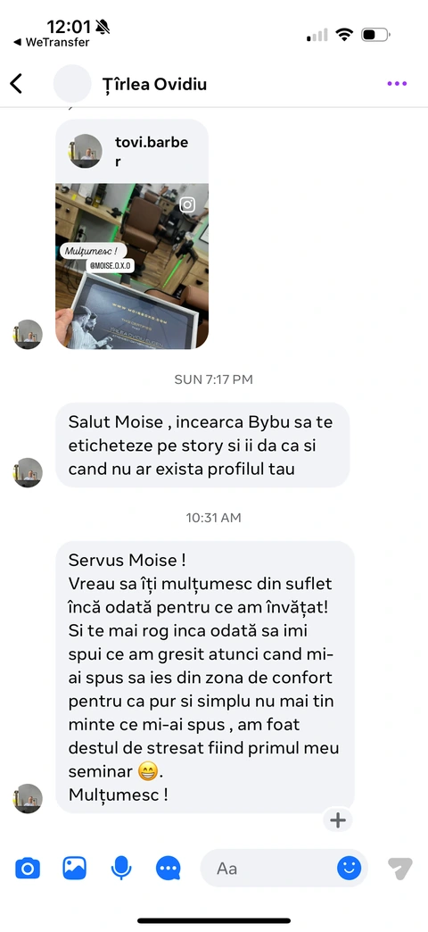 Recenzie reală de la cursantul 4