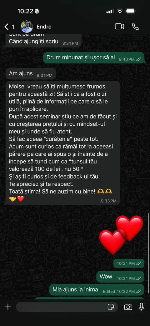 Recenzie reală de la cursantul 17