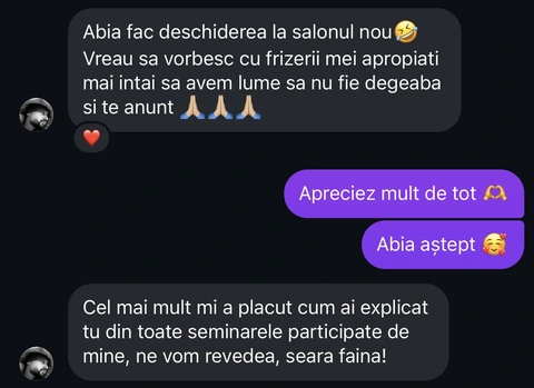 Recenzie reală de la cursantul 7