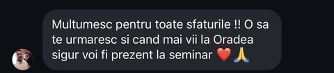 Recenzie reală de la cursantul 9