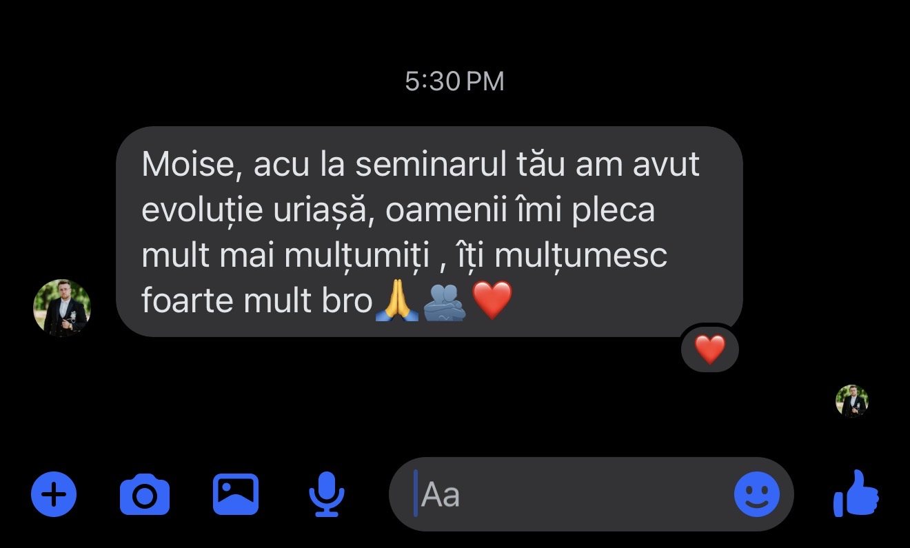 Recenzie reală de la cursantul 21