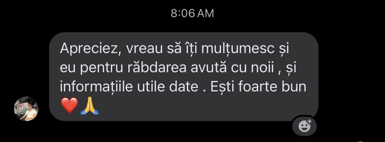 Recenzie reală de la cursantul 20
